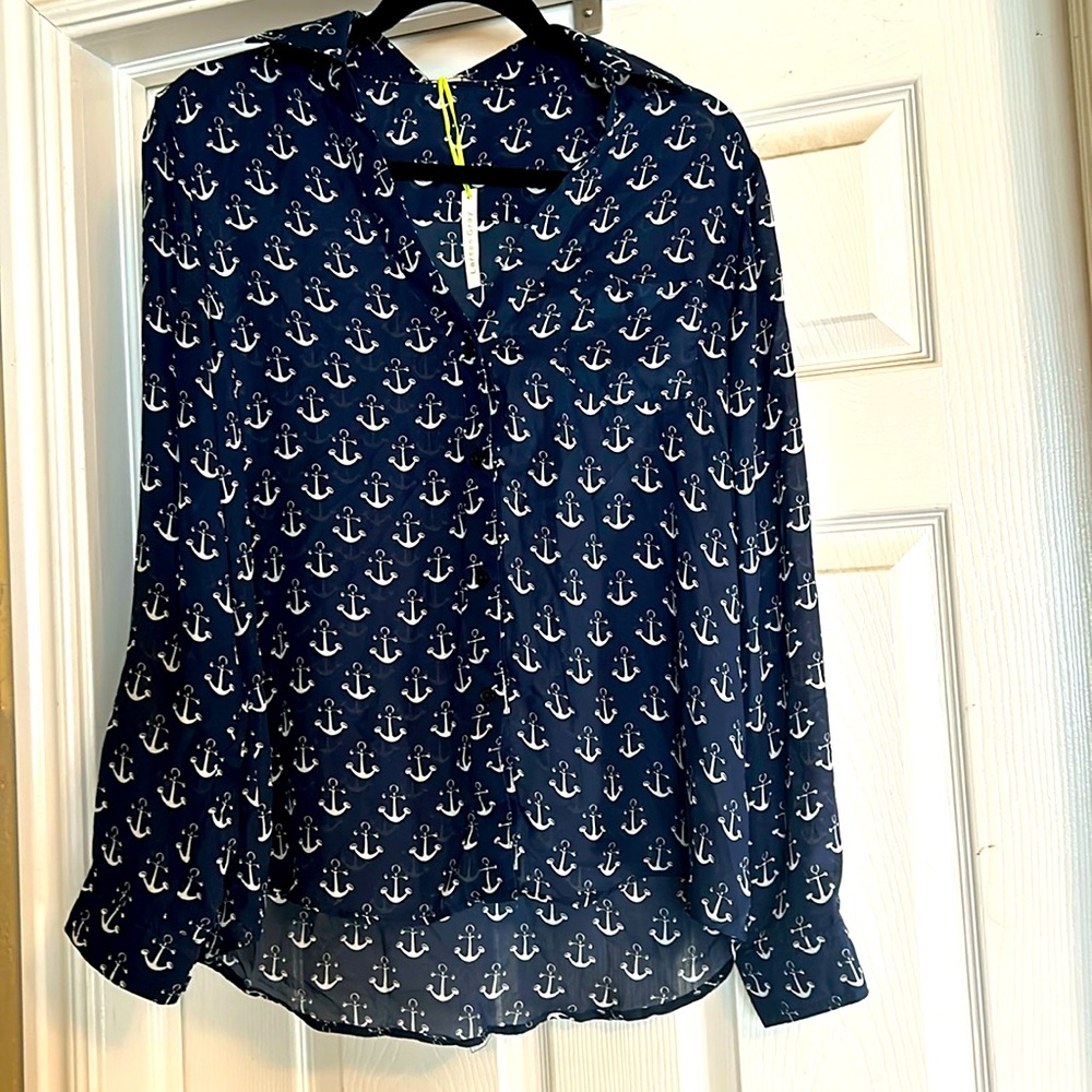 Larsen Gray button down